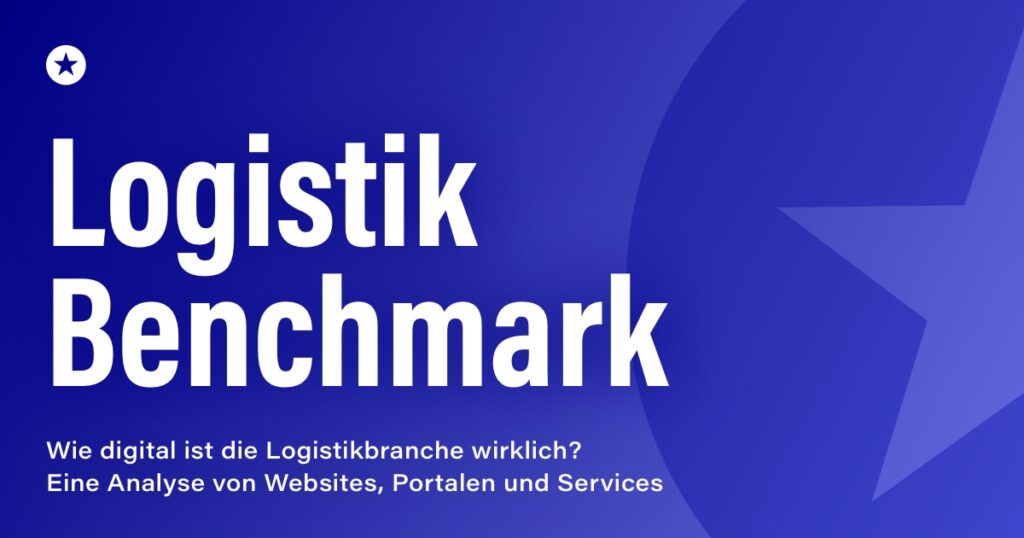 : Logistik Benchmark: Große Kluft zwischen Anspruch und digitalem Erlebnis